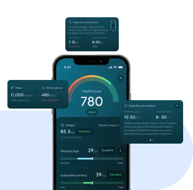 Hume health app progress tracking