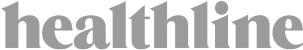 healthline wordmark logo displayed in light gray lowercase bold letters on a transparent background.