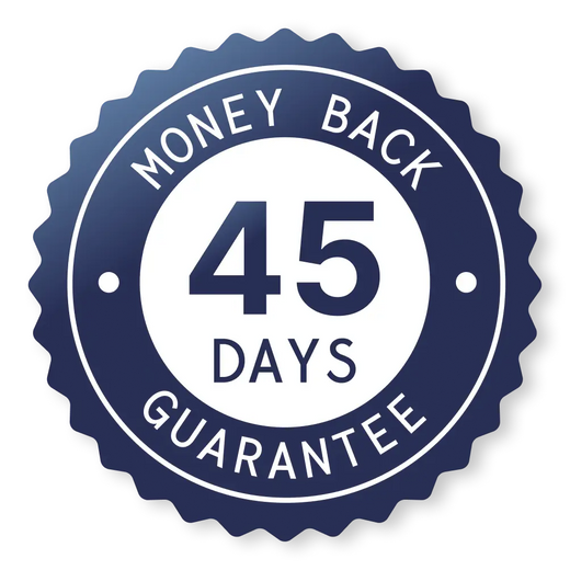 Hume Band 2.0 45-day money back guarantee badge
