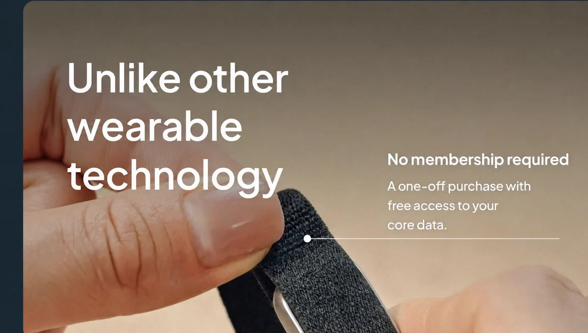 Hume Band 2.0 with heart-rate, HRV and recovery trends