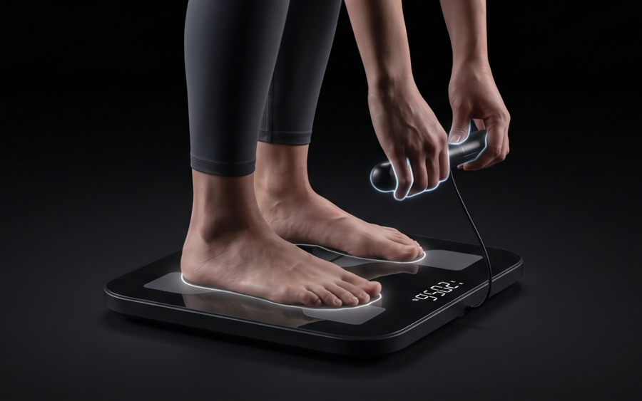 It checks your contact before it measures.