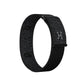 HumeWeave woven band for Hume Band 2.0 in charcoal — angled view showing the X logo and adjustable clasp
